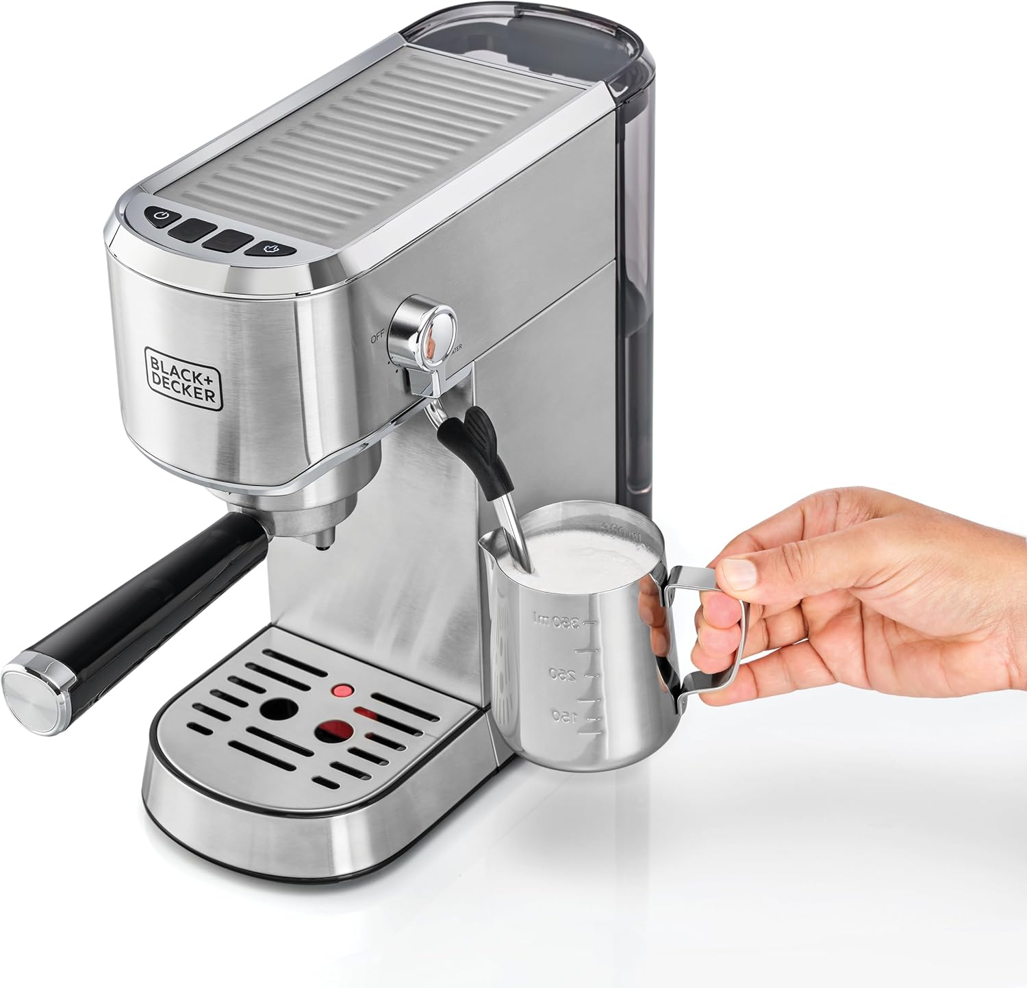 مكينة اسبريسو BLACK & DECKER ضغط 15 بار - الصورة 6