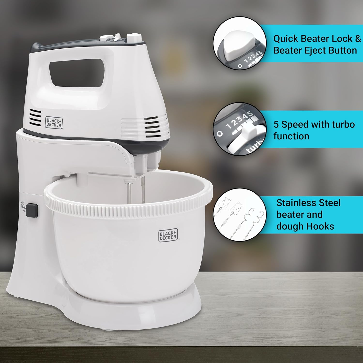 عجانة صغيرة Black & Decker - الصورة 2